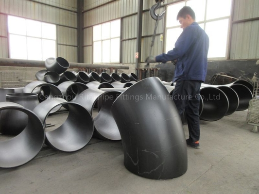 ASTM 1200 NB Large Pipe Elbows Short Radius 45 Degree BW Large Diameter Carbon Steel