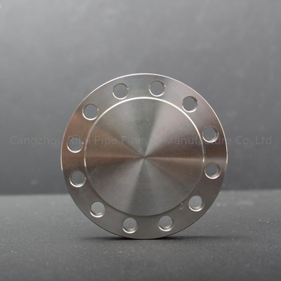 ASTM A105 6 Inch Steel Pipe Flange Class 2500 , Galvanized Blind Flange Forged RTJ