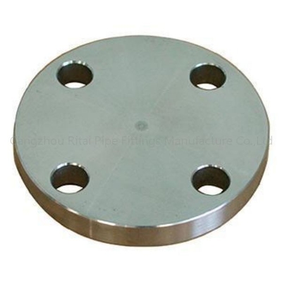 ASTM A105 6 Inch Steel Pipe Flange Class 2500 , Galvanized Blind Flange Forged RTJ