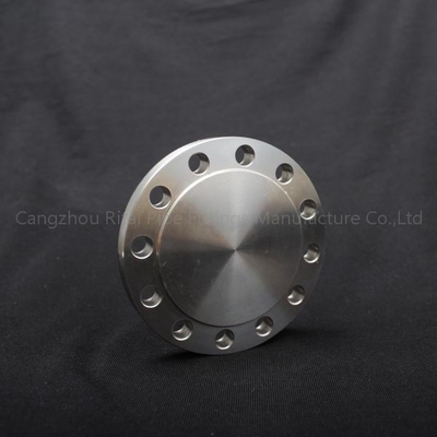 TG A234 Butt Welding Flange Blind ANSI 150 A105 B16.5 Black Lacquered