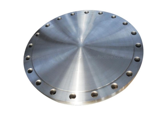 TG A234 Butt Welding Flange Blind ANSI 150 A105 B16.5 Black Lacquered
