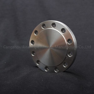300# 600# A105N Mild Steel Blind Flange Back Ring , FF Carbon Steel Plate Flange