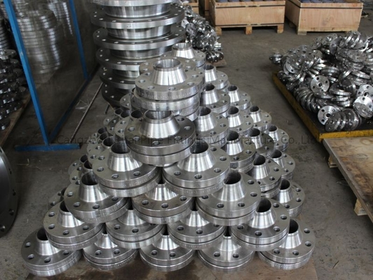 150LB Forged Steel Flange Long Welding Neck ASTM A105 A105N Valve Industry