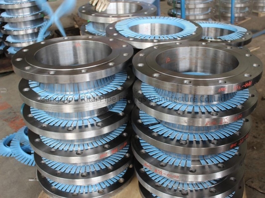 150LB Forged Steel Flange Long Welding Neck ASTM A105 A105N Valve Industry