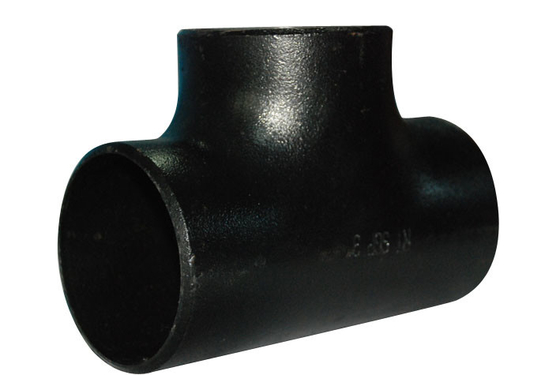 SCH 40 Equal Pipe Fitting Tee Carbon Steel P235GH ASTM A234 WPB Straight