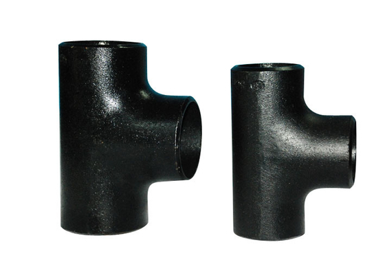 SCH 40 Equal Pipe Fitting Tee Carbon Steel P235GH ASTM A234 WPB Straight