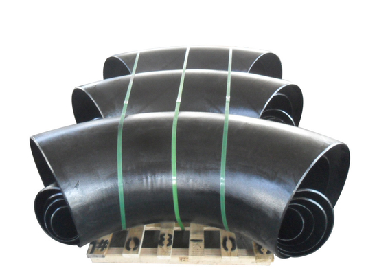 A234 WPB Large Pipe Elbows Sch 160 45 Degree Long Radius Bend CS For Gas Exhaust