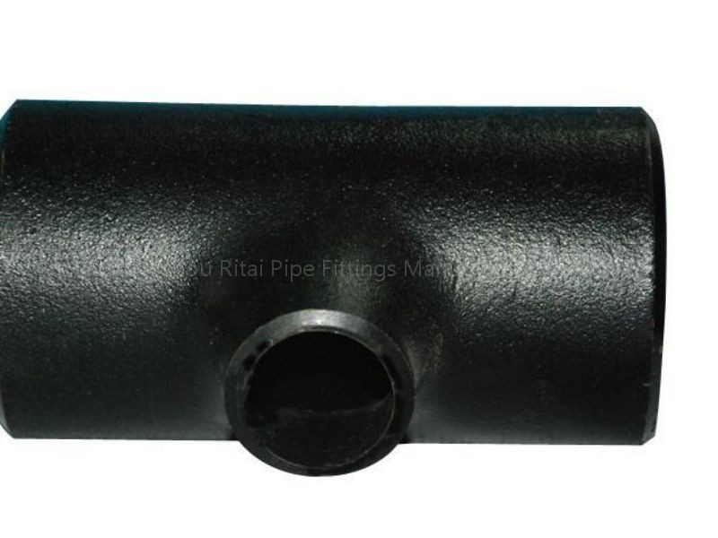 SGP DN1000 Black Pipe Reducing Tee , Carbon Steel SCH 10 Butt Weld Equal Tee