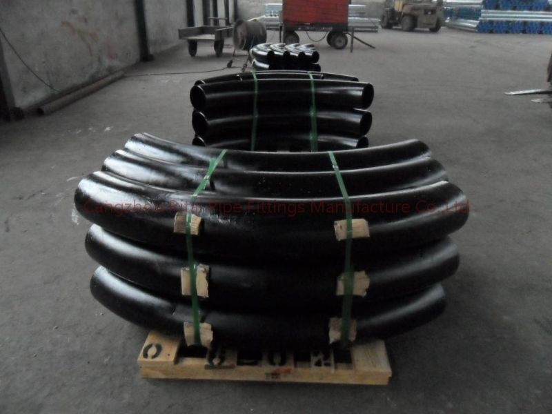 150mm 110mm Long Radius Bend 22.5 Degree 5D Gr. X70 24&quot; X 0.438&quot; CE