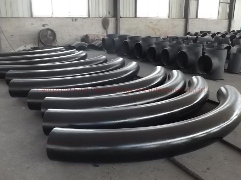 Sch 40 5D Pipe Bends LR API 5L Gr. B Seamless BW Stainless Steel 90 Degree Elbow