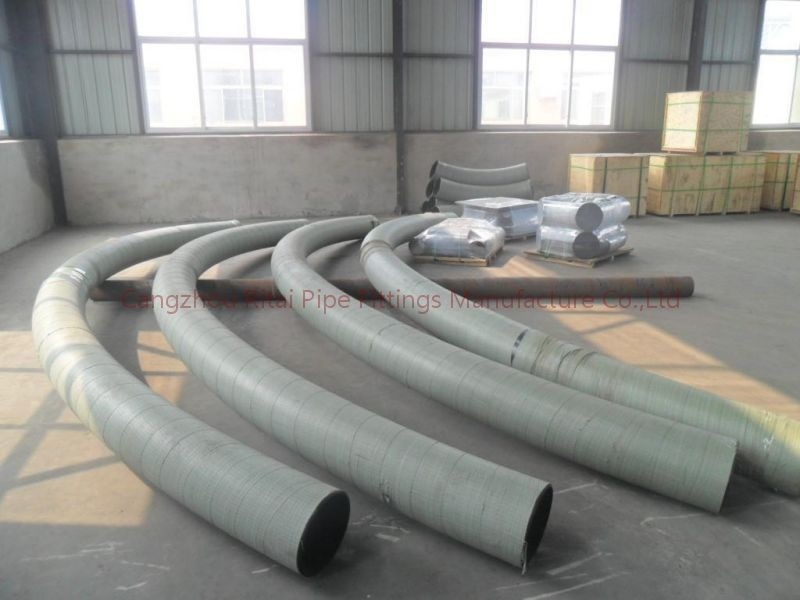 A420 WPL6 3D Pipe Bends Carbon Steel 180 30 45 60 90 Degree Butt Welded Carbon
