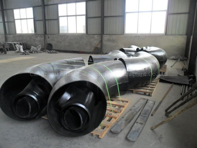 Seamless Long Radius 90 Degree Bend Big Size 45180 Degree SCH40 CS Pipe Elbow