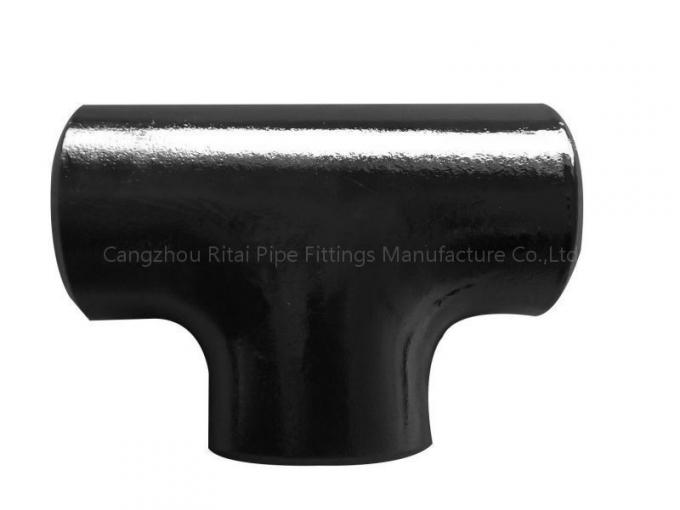 P235GH Schedule 40 Steel Pipe Fittings Beveled SCH 160 Elbow Tee Carbon
